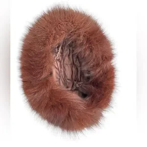 Accessories | Papakha Kubanka Brown Leather And Fur Winter 